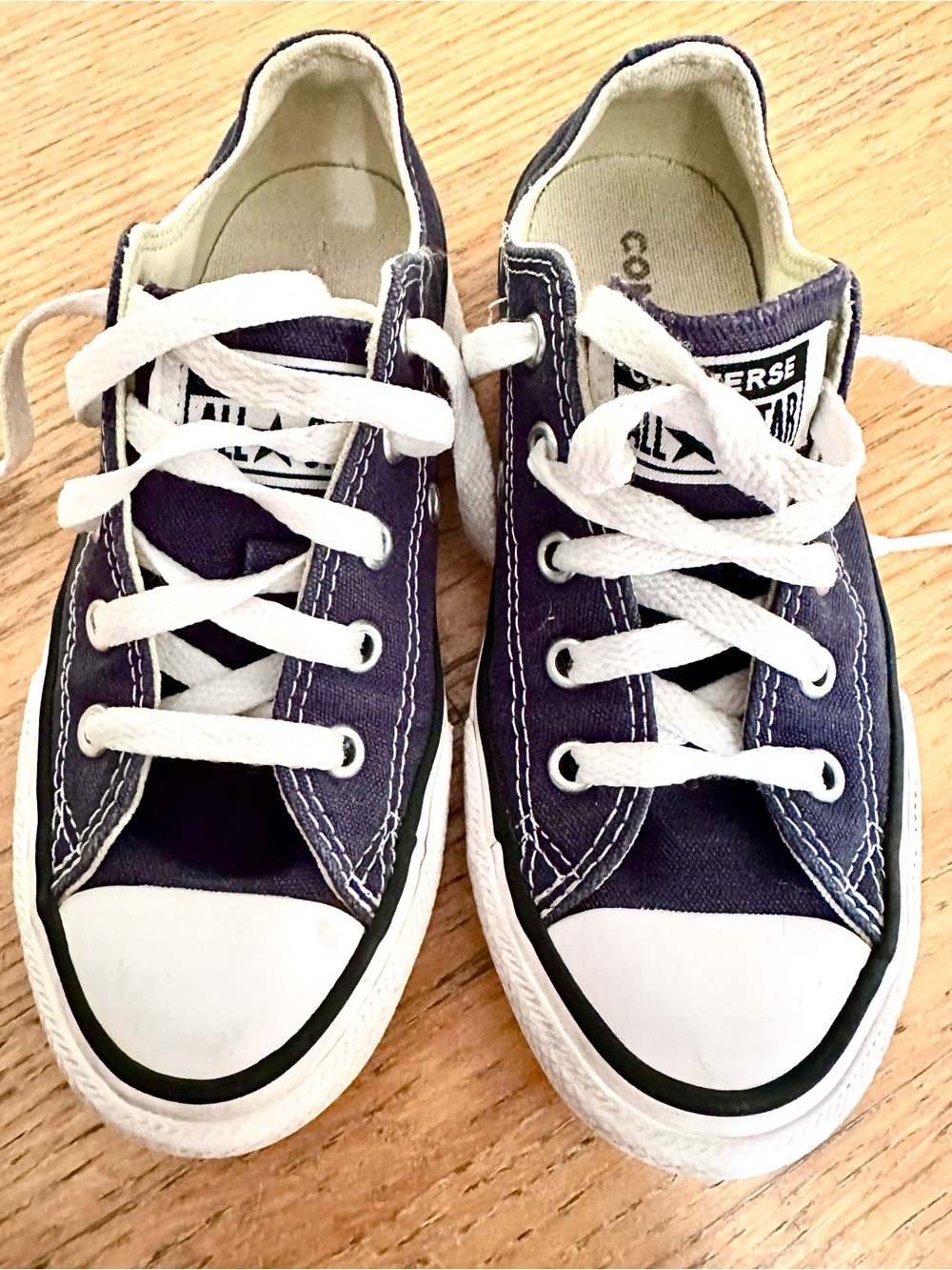 Converse Chuck Taylor All Star Low Top Navy Blue Canvas Sneakers